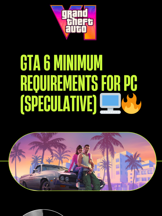 GTA 6 Minimum Requirements for PC